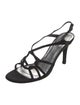 Stuart Weitzman Satin Slingback Sandals