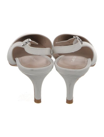 Stuart Weitzman Leather Slingback Pumps