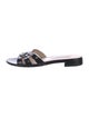 Stuart Weitzman Leather Slides