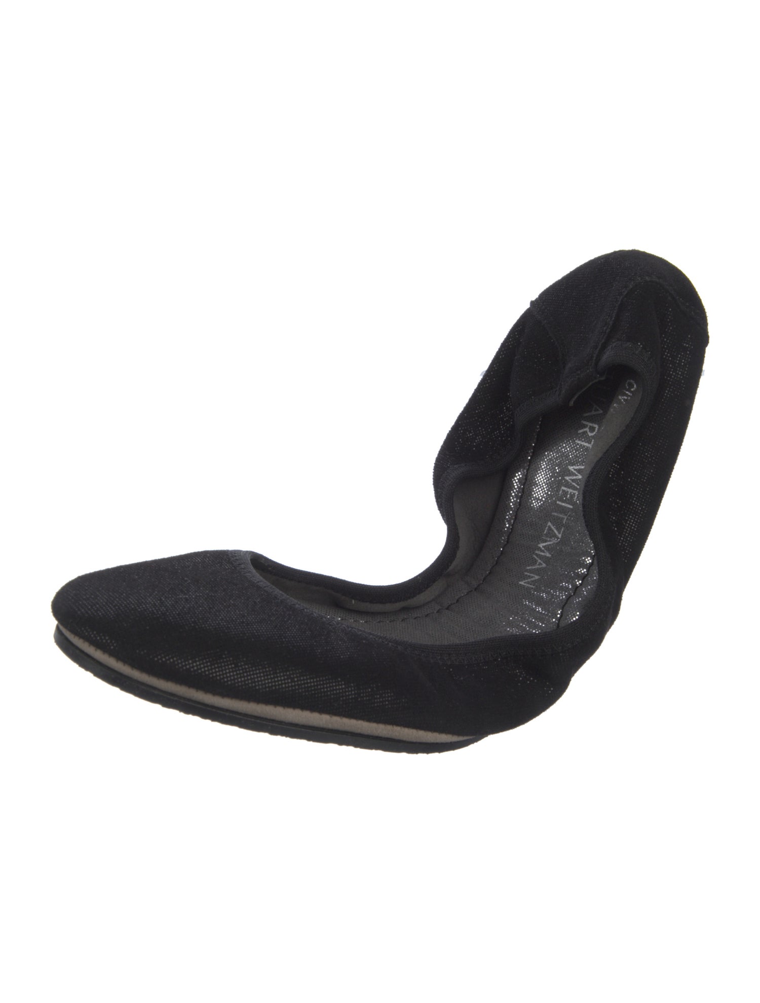 Stuart Weitzman Suede Ballet Flats
