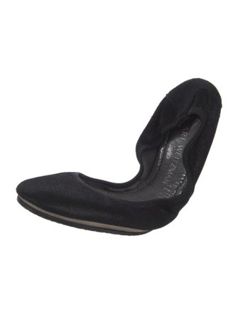 Stuart Weitzman Suede Ballet Flats