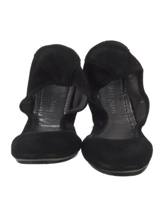 Stuart Weitzman Suede Ballet Flats