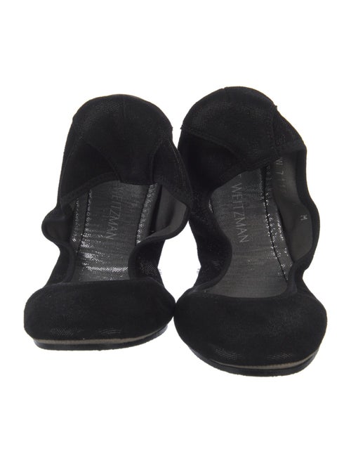 Stuart Weitzman Suede Ballet Flats