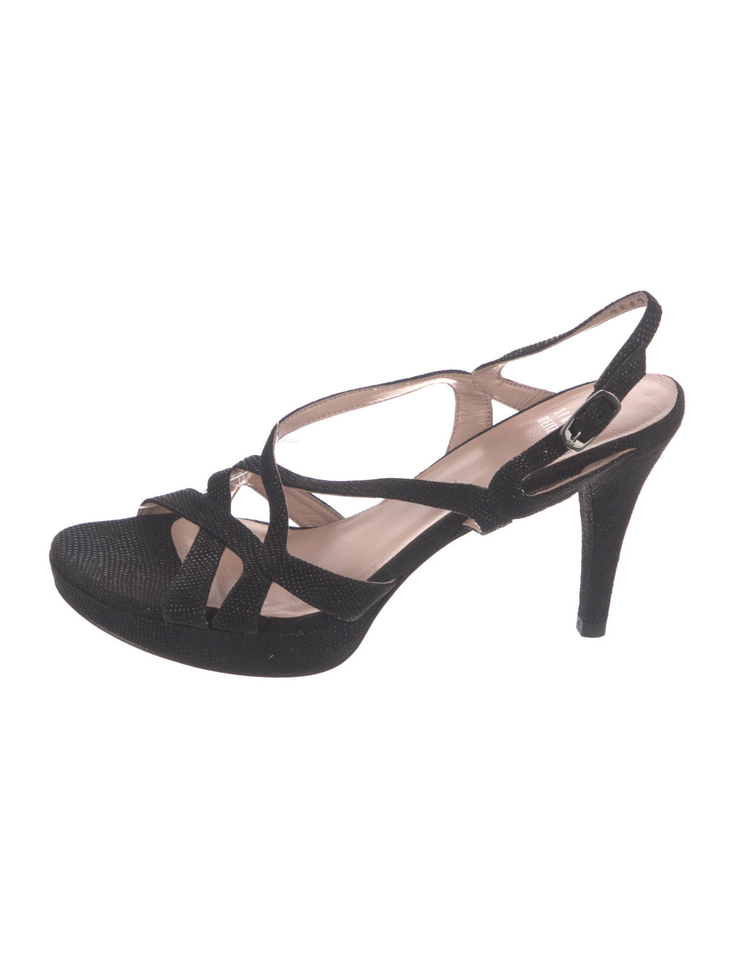 Stuart Weitzman Suede Slingback Sandals