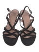 Stuart Weitzman Suede Slingback Sandals