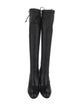 Stuart Weitzman Leather Lace-Up Boots