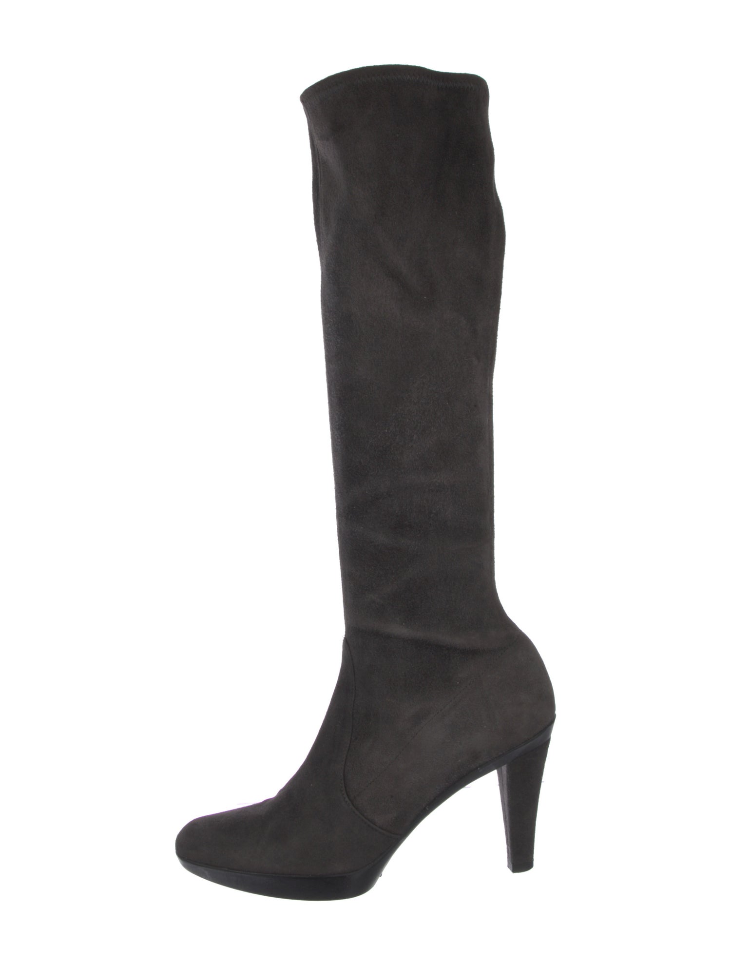 Stuart Weitzman Suede Sock Boots