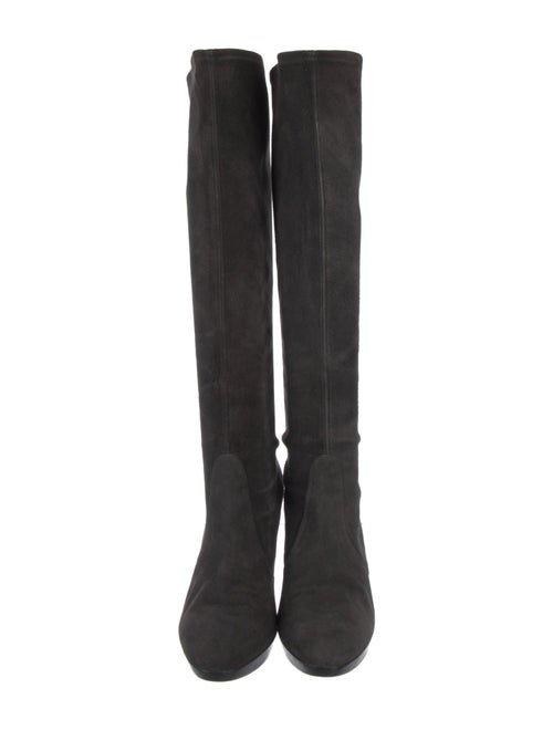 Stuart Weitzman Suede Sock Boots