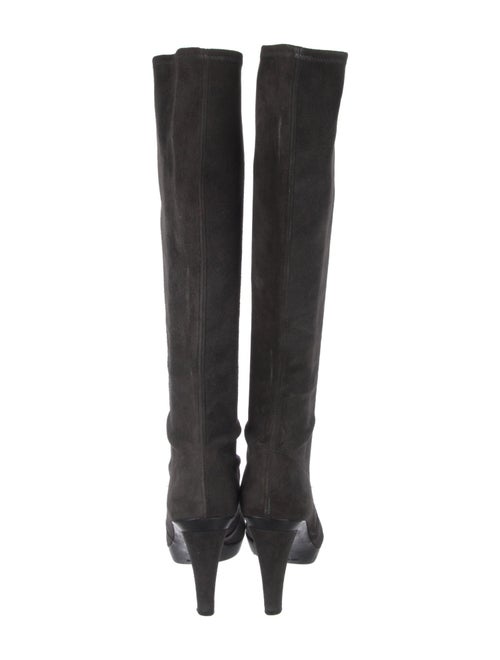 Stuart Weitzman Suede Sock Boots