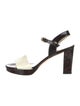 Stuart Weitzman Patent Leather Sandals