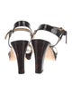 Stuart Weitzman Patent Leather Sandals