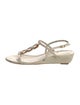Stuart Weitzman Patent Leather Slingback Sandals