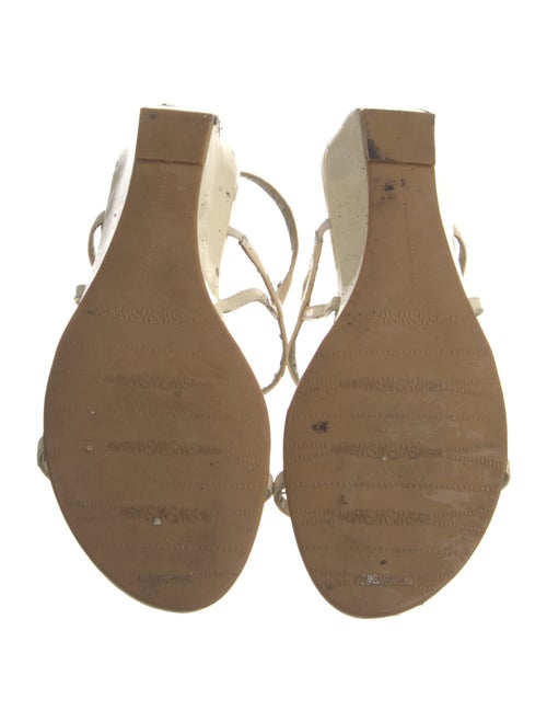 Stuart Weitzman Patent Leather Slingback Sandals