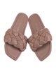 Stuart Weitzman Leather Slides