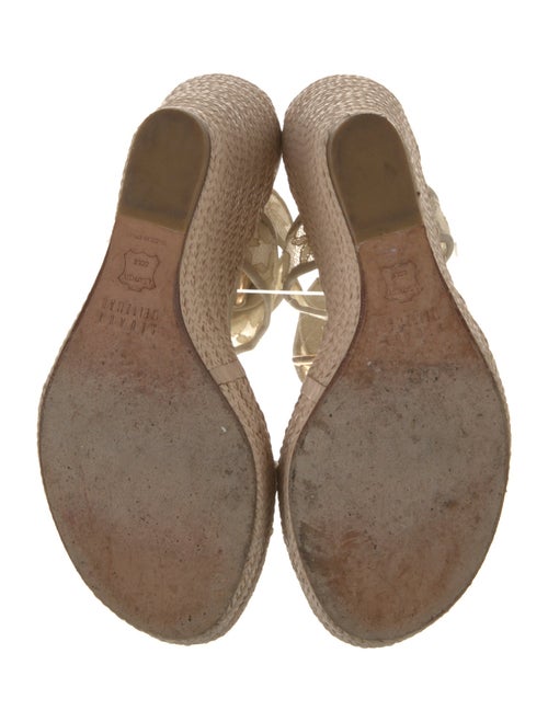 Stuart Weitzman Lace Lace Pattern Espadrilles
