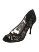 Stuart Weitzman Lace Lace Pattern Pumps