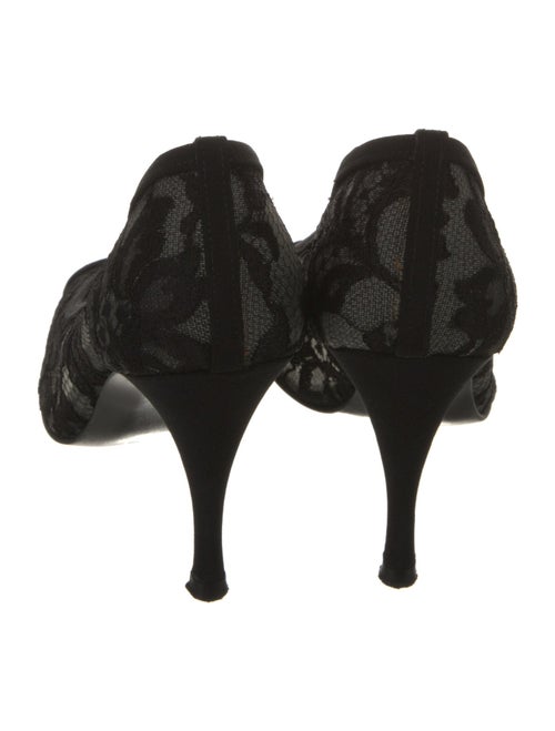 Stuart Weitzman Lace Lace Pattern Pumps