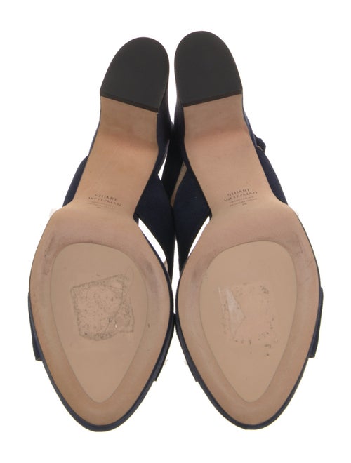 Stuart Weitzman Suede Slingback Pumps