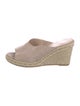 Stuart Weitzman Suede Espadrilles