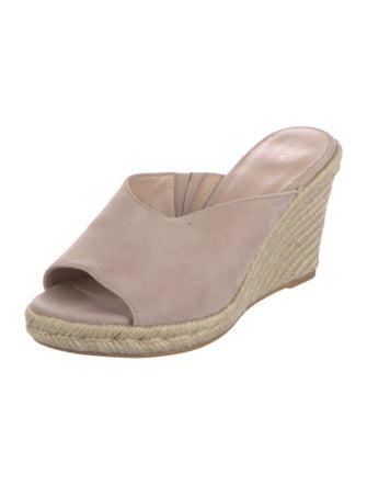 Stuart Weitzman Suede Espadrilles