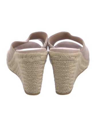 Stuart Weitzman Suede Espadrilles