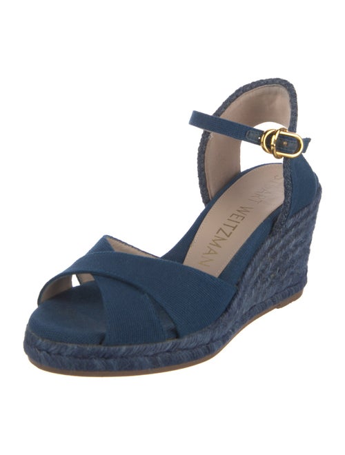 Stuart Weitzman Canvas Espadrilles