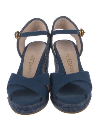 Stuart Weitzman Canvas Espadrilles