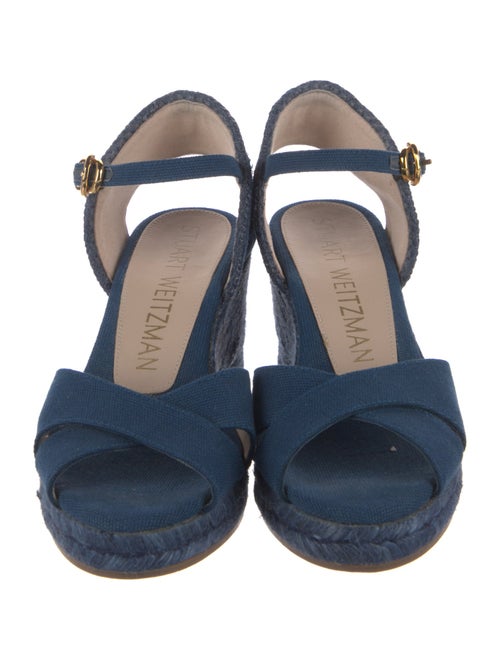 Stuart Weitzman Canvas Espadrilles