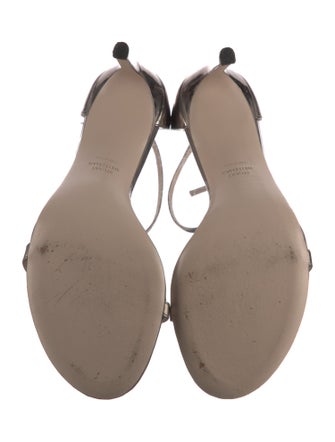Stuart Weitzman Patent Leather Sandals