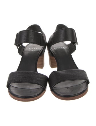 Stuart Weitzman Leather Espadrilles