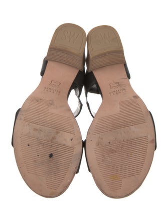 Stuart Weitzman Leather Espadrilles