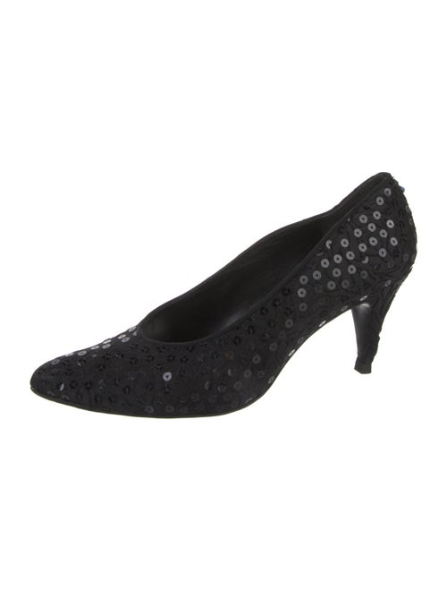 Stuart Weitzman Sequin Embellishments Pumps