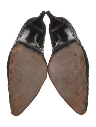 Stuart Weitzman Sequin Embellishments Pumps