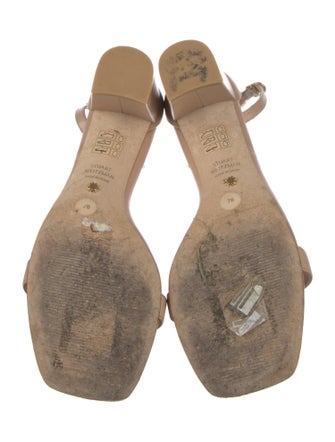 Stuart Weitzman Patent Leather Sandals
