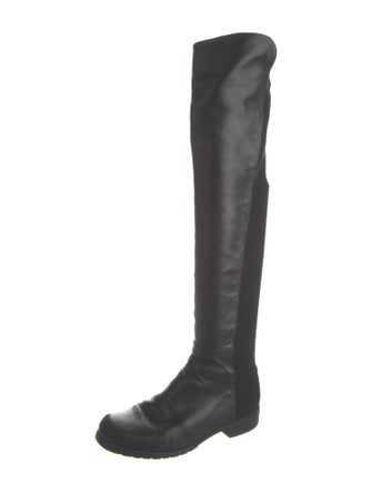 Stuart Weitzman Leather Riding Boots