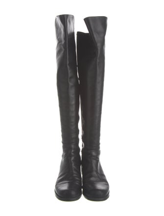 Stuart Weitzman Leather Riding Boots