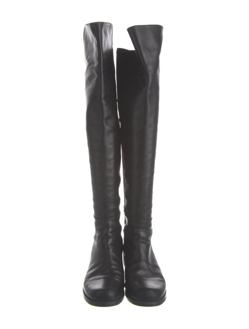 Stuart Weitzman Leather Riding Boots