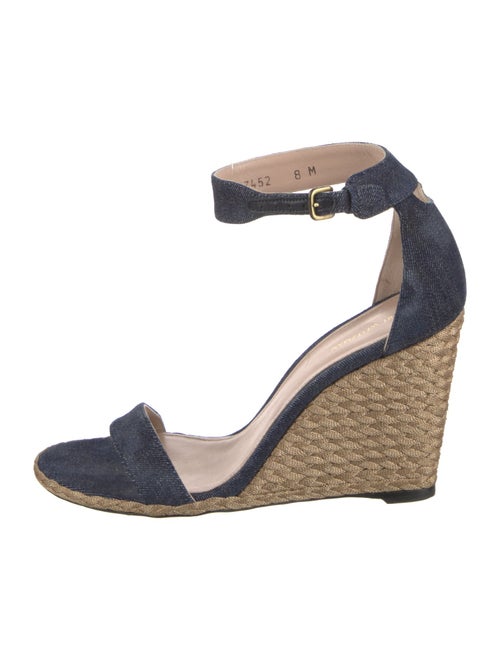 Stuart Weitzman Denim Espadrilles