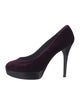 Stuart Weitzman Velvet Pumps