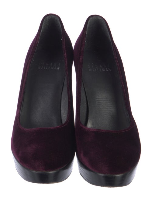 Stuart Weitzman Velvet Pumps