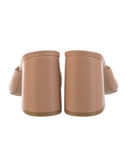 Stuart Weitzman Leather Slides