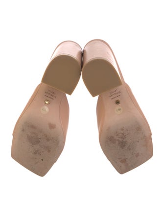 Stuart Weitzman Leather Slides