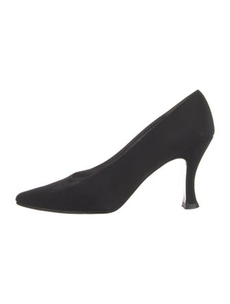 Stuart Weitzman Canvas Pumps