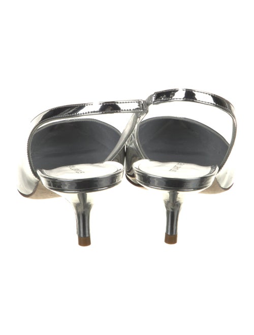 Stuart Weitzman Patent Leather Slingback Pumps