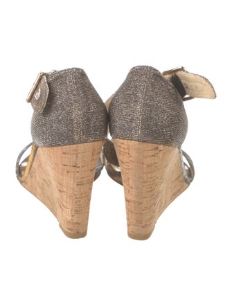 Stuart Weitzman Glitter Sandals