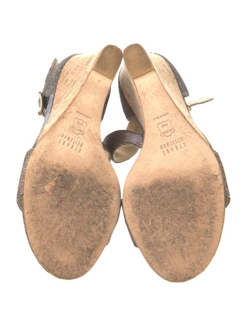 Stuart Weitzman Glitter Sandals