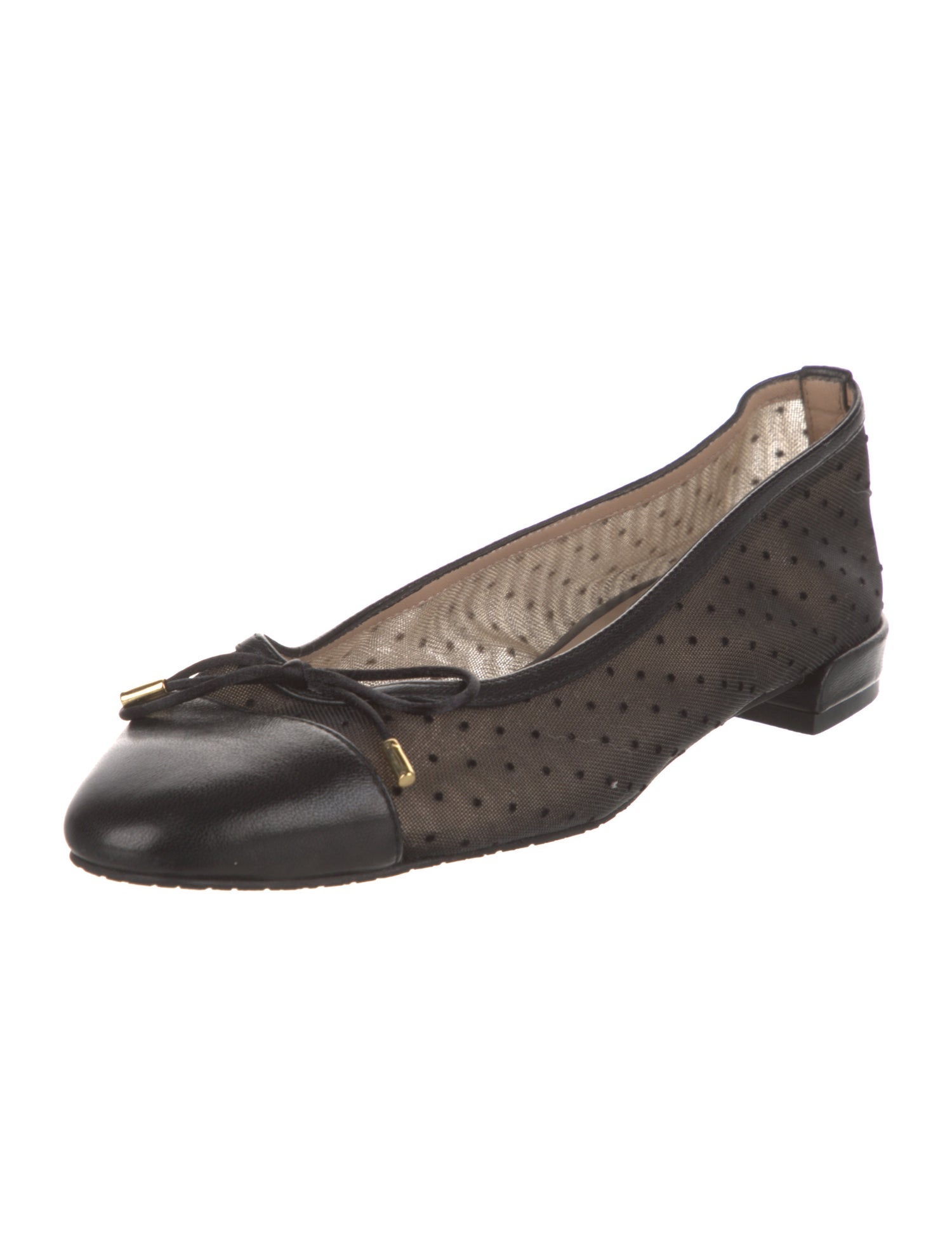 Stuart Weitzman Mesh Ballet Flats