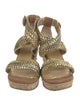 Stuart Weitzman Braided Accents Espadrilles
