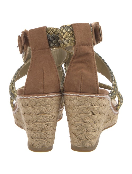 Stuart Weitzman Braided Accents Espadrilles