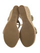 Stuart Weitzman Braided Accents Espadrilles
